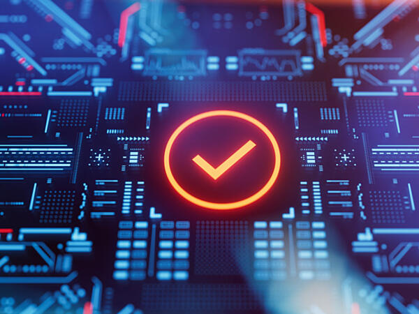 Data quality abstract image